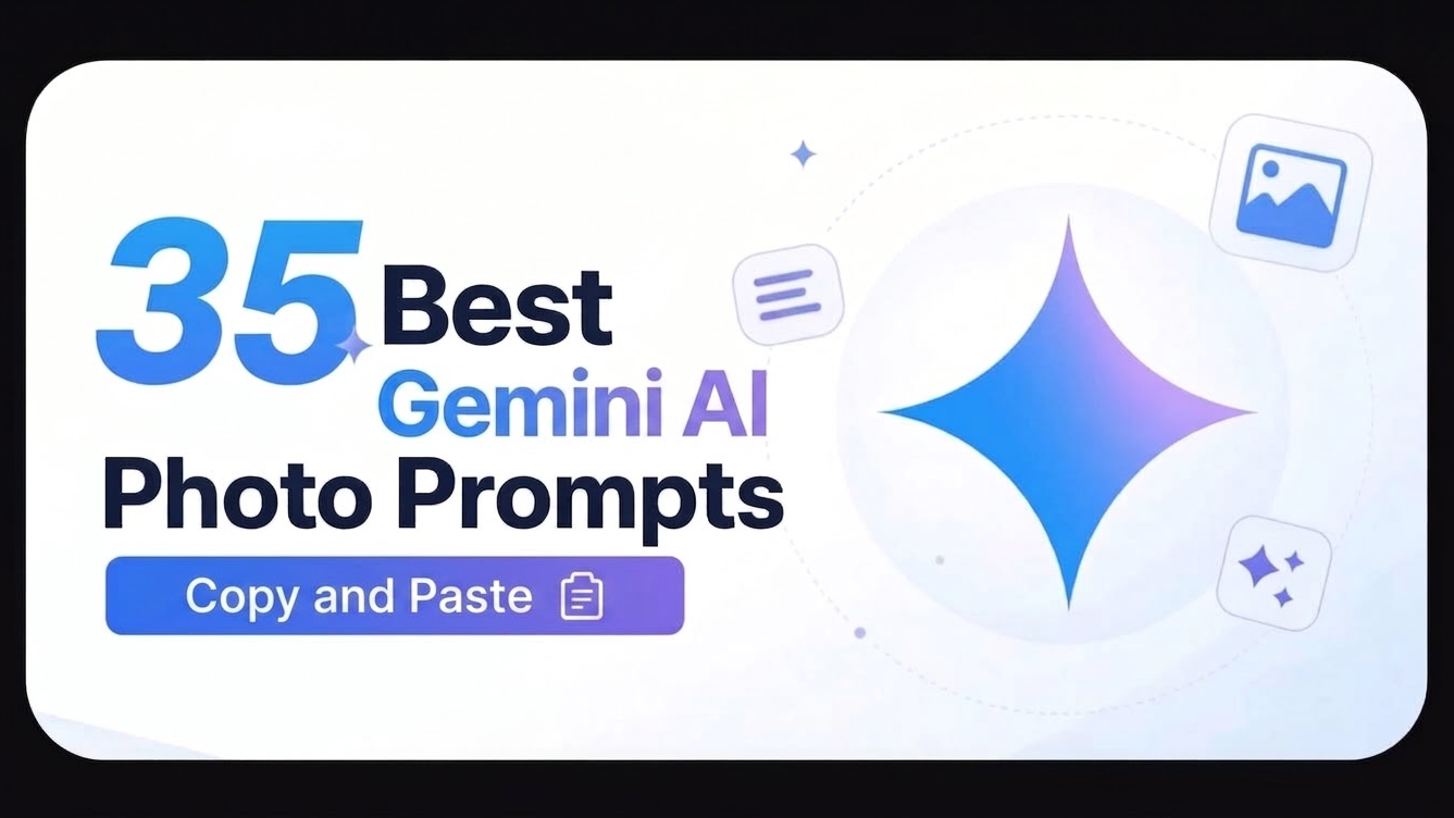 Master Gemini AI Photography: 35 Done-For-You AI Prompts