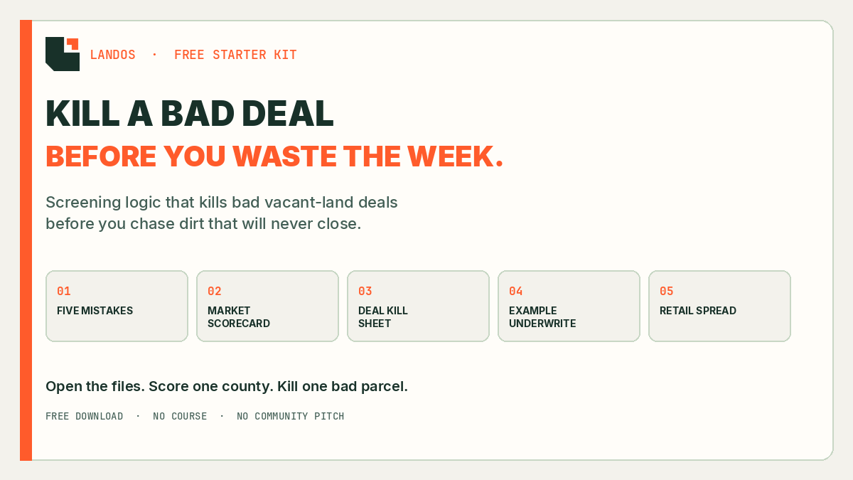 Dirt Money: Bad Deal Killer