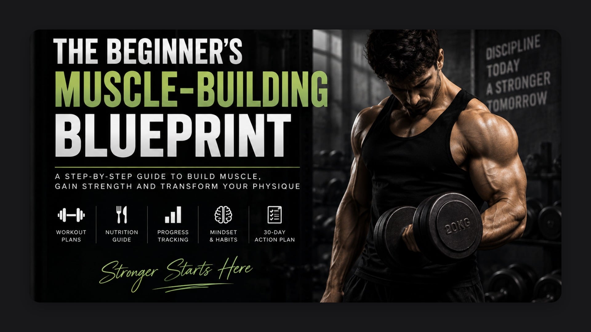 The Beginner's Muscle-Building Blueprint