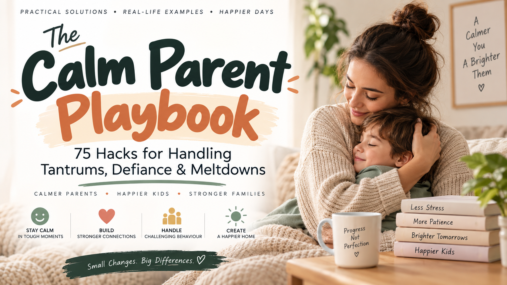 The Calm Parent Playbook: 75 Hacks