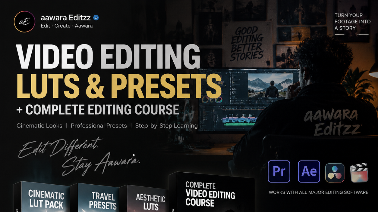 Video Editing LUTs Presets