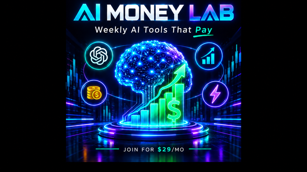 AI Money Lab — Weekly