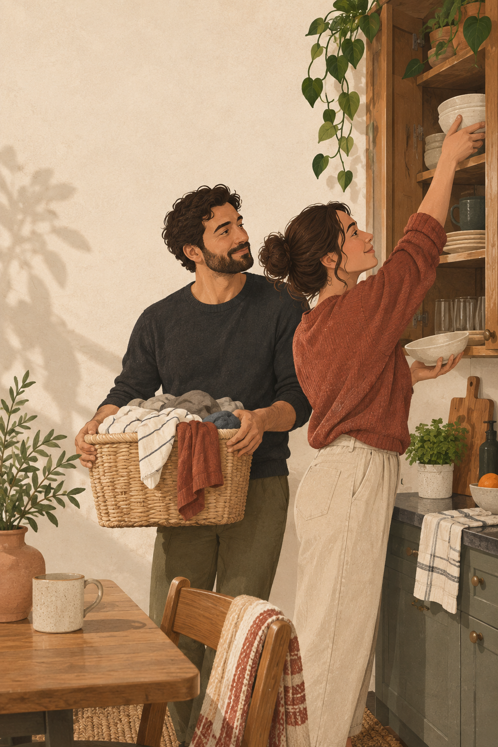 Share the Household Work Without Constant Reminders