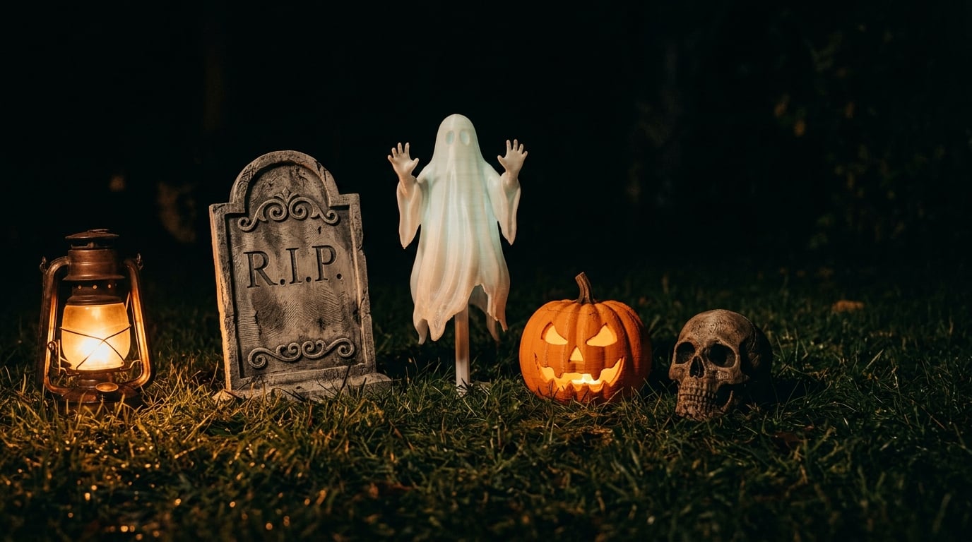 Halloween Yard Props STL Pack