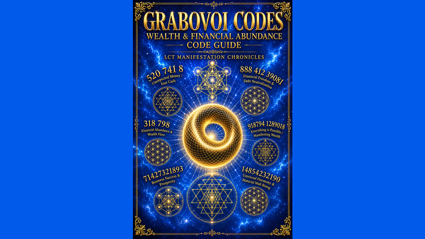 Grabovoi Codes: Wealth & Financial Abundance Master Manual