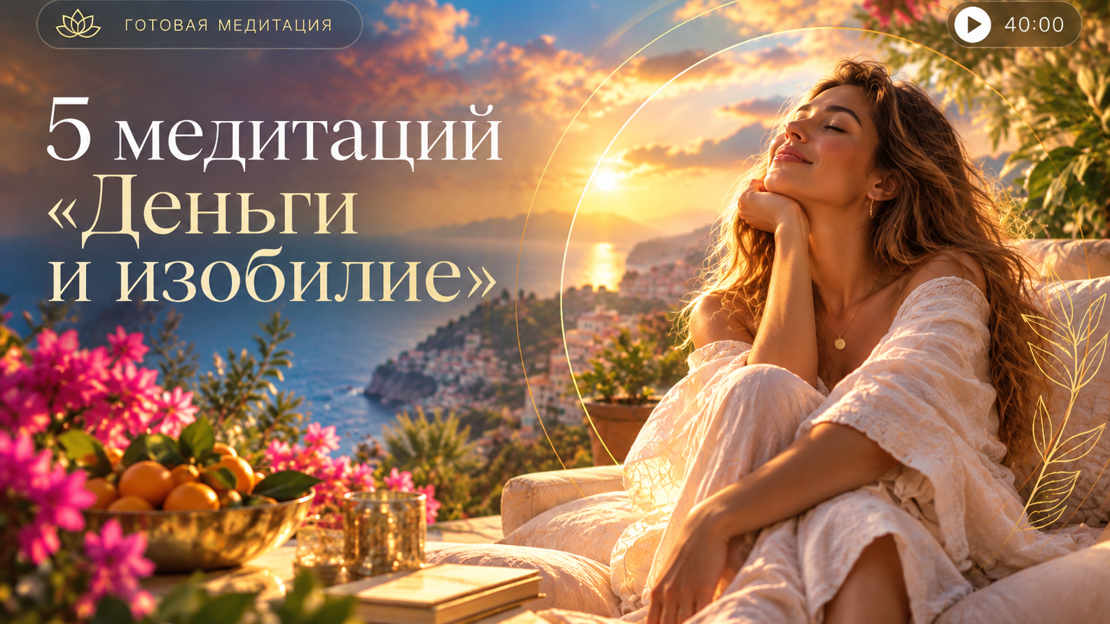 Цикл из 5 медитаций "Деньги и изобилие"
