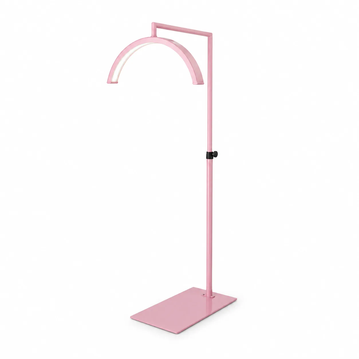 ICON Professional Pink Half Moon Salon Floor Lamp