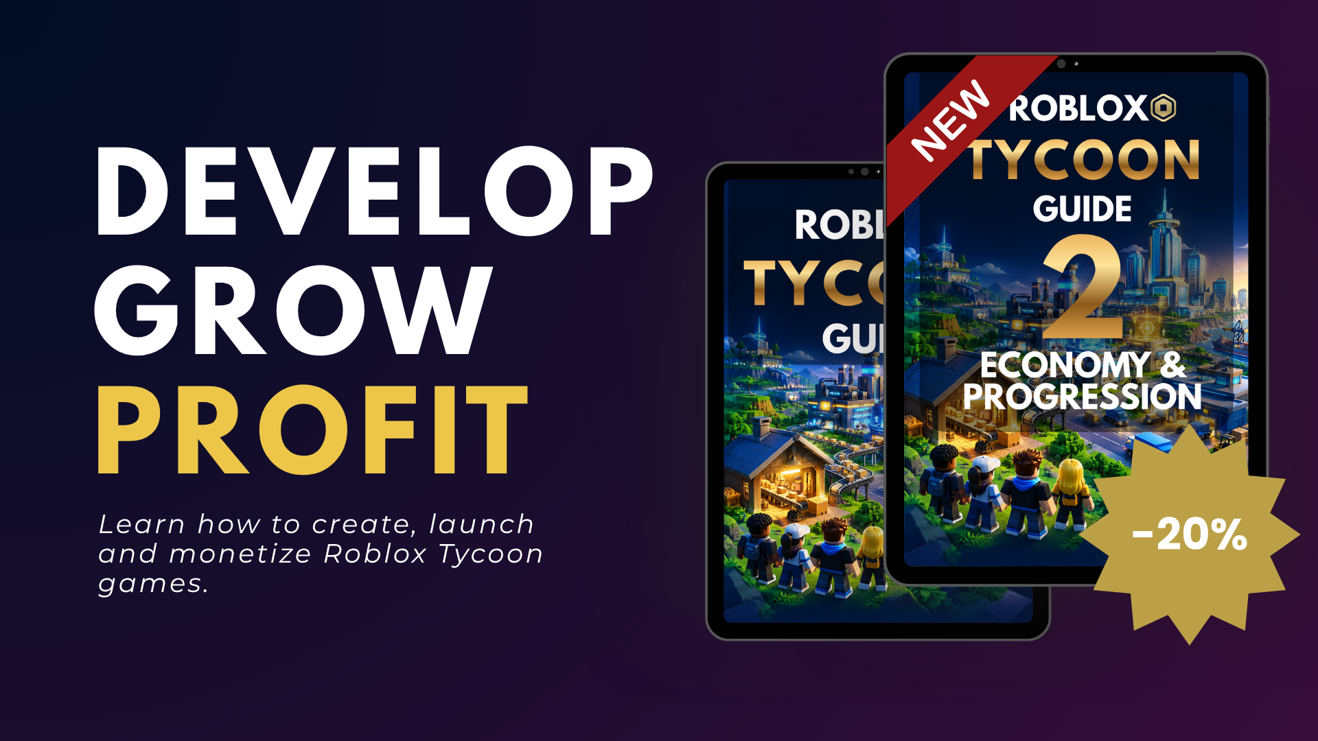 Roblox Tycoon Developer Guides (Ebooks)