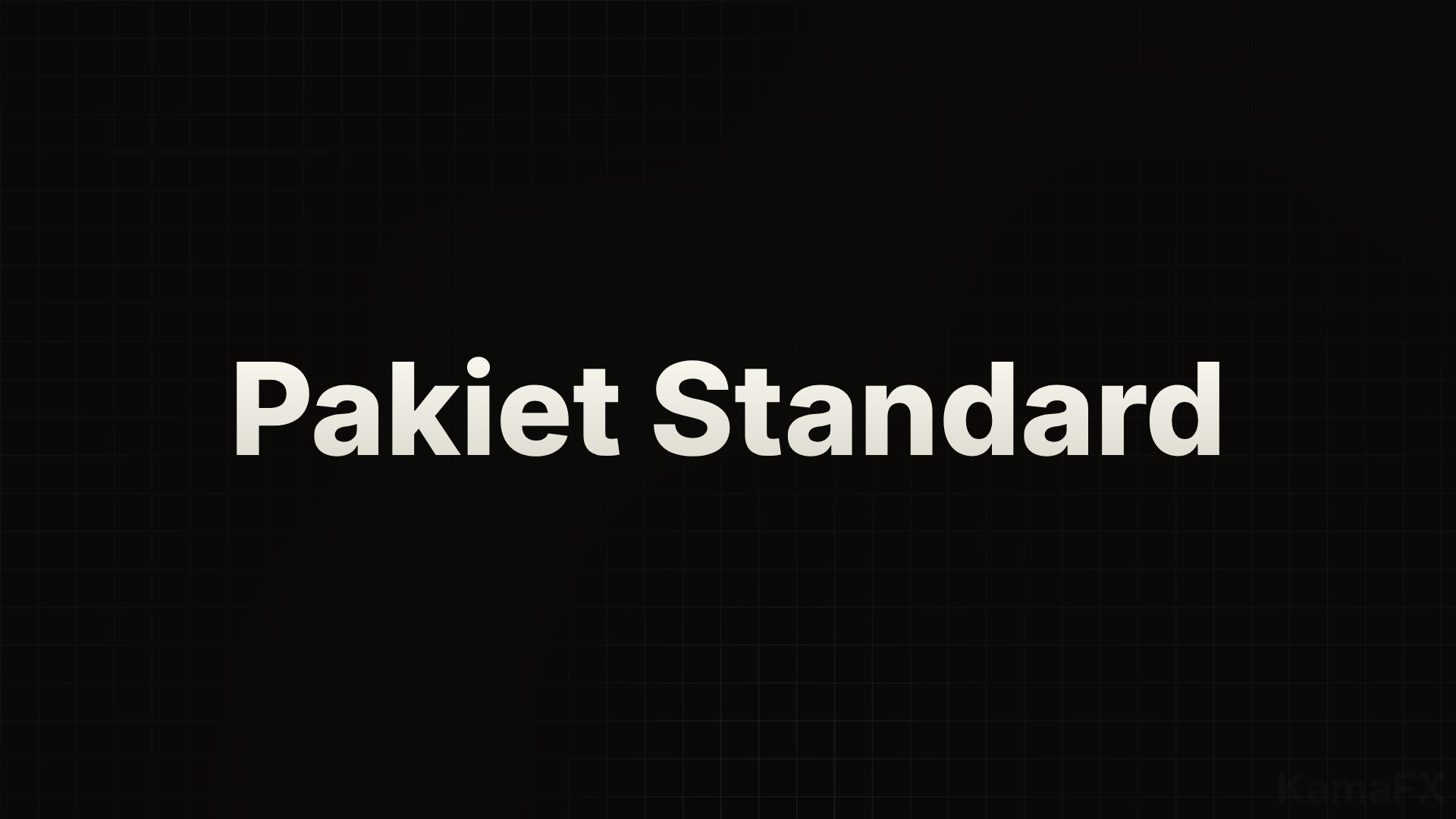 Pakiet Standard – Twój Powtarzalny System