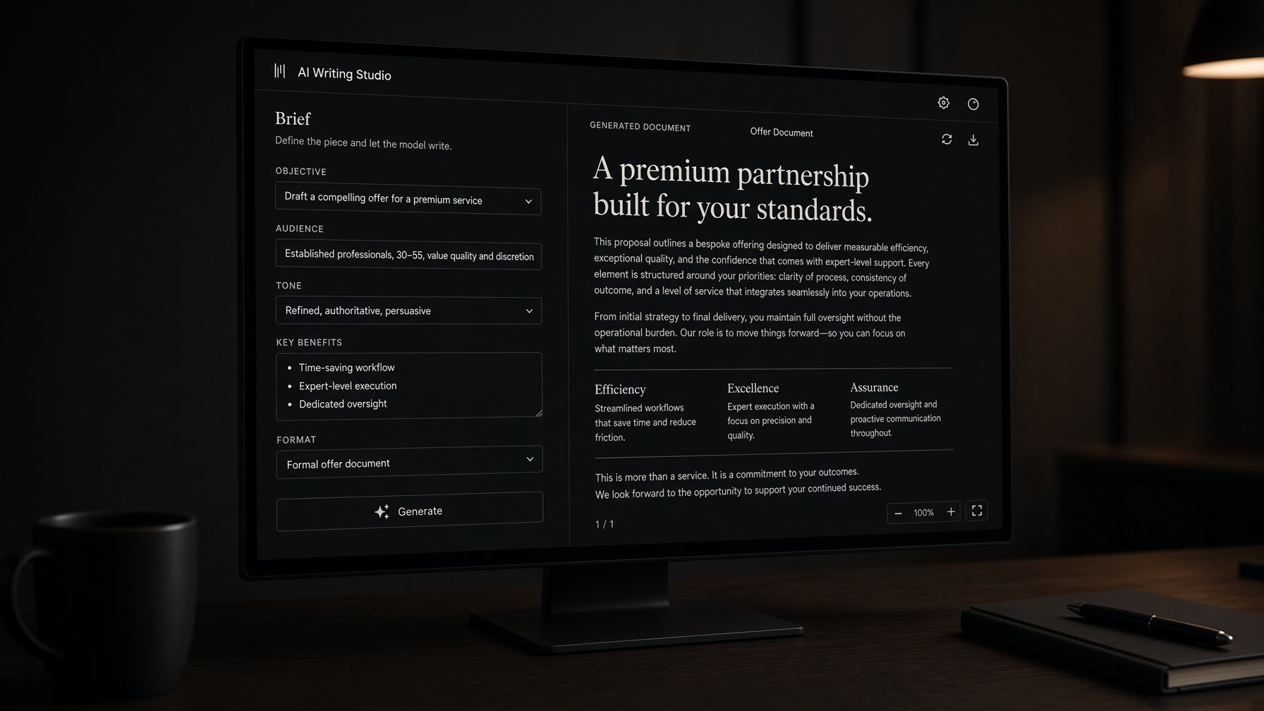 Forge — Offer Desk