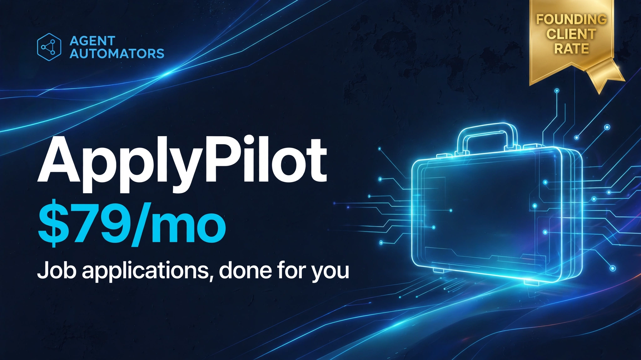 ApplyPilot — Done-For-You Job Applications (Founding Client)