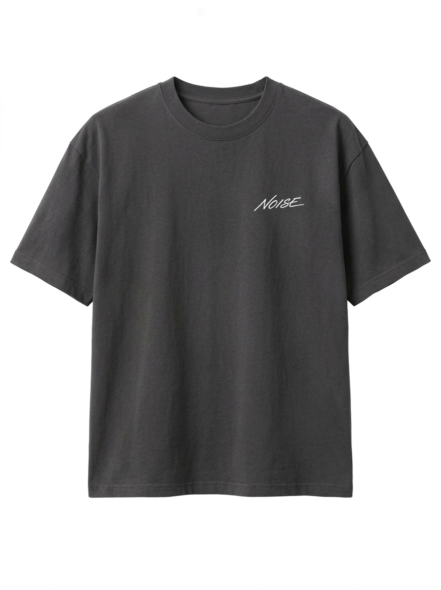 Relaxed Fit Tee — Charcoal