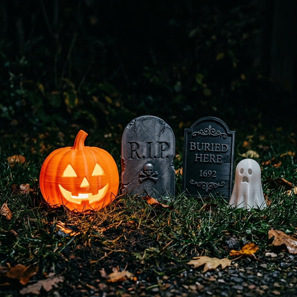 Halloween Yard Props STL Pack
