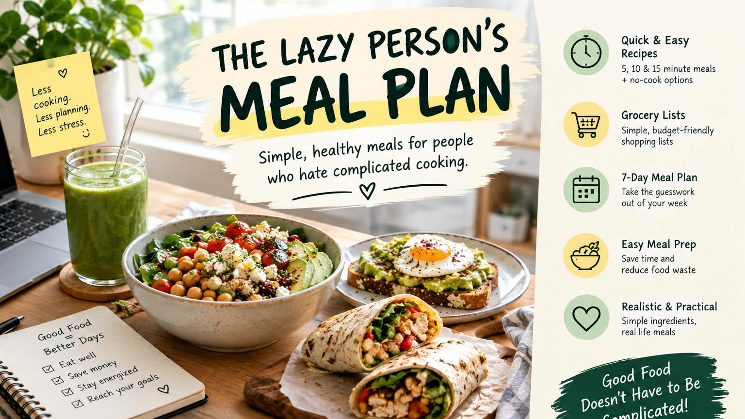 The Lazy Person's Meal Plan