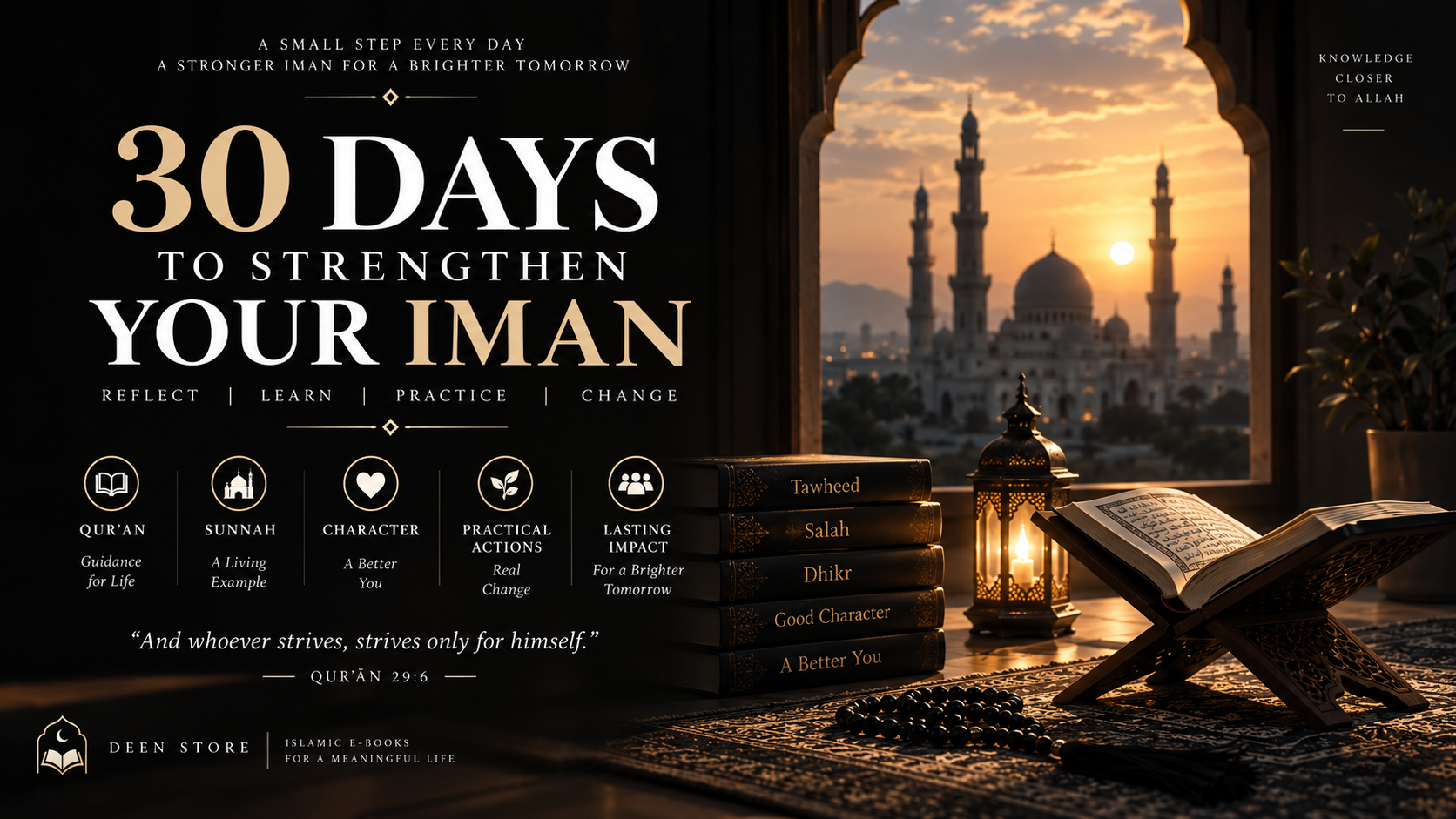 30 Days to Strengthen Your Iman