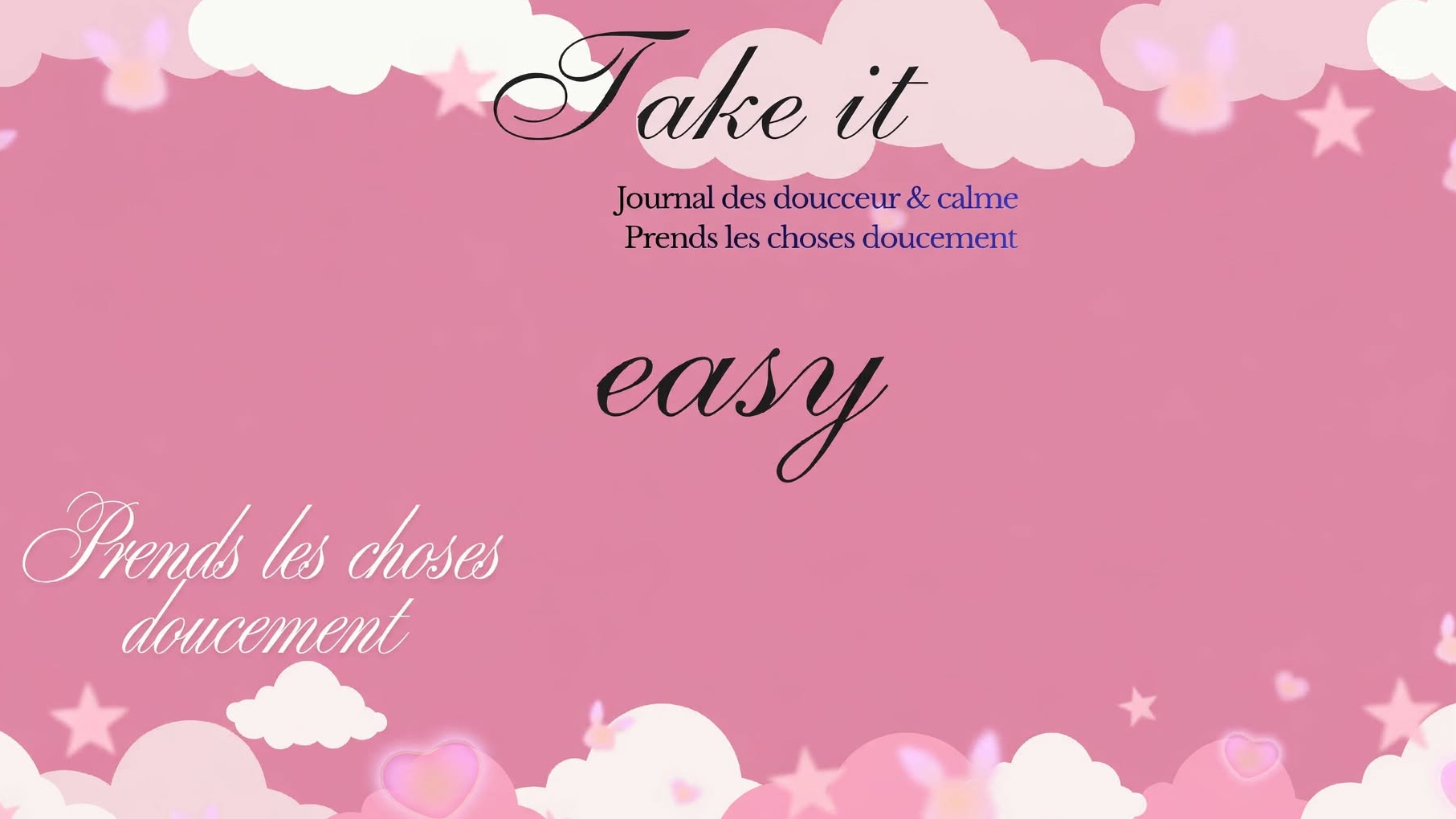 Self-Care Journal: Take It Easy | Gratitude & Mindfulness Journal