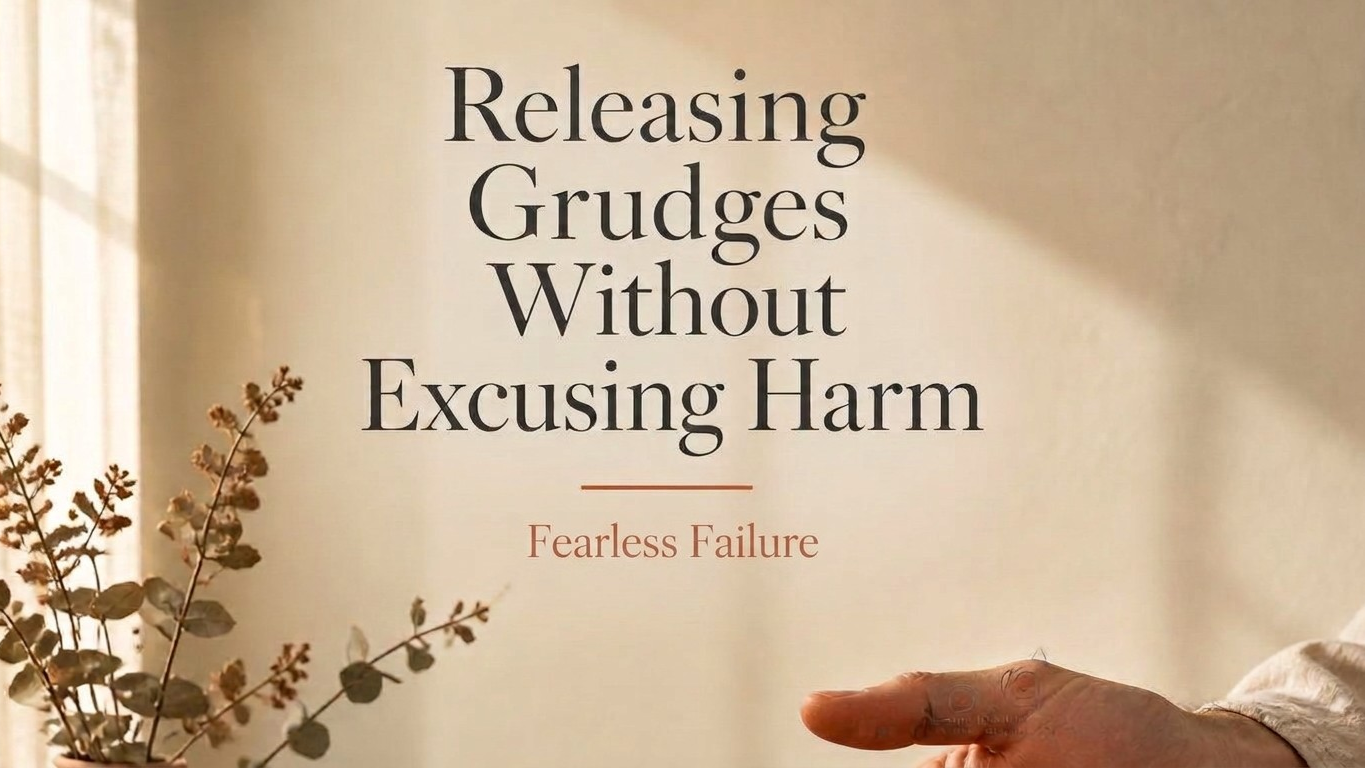 Releasing Grudges Without Excusing Harm 