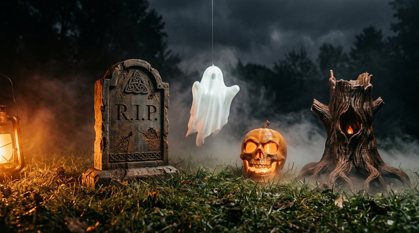 Halloween Yard Props STL Pack