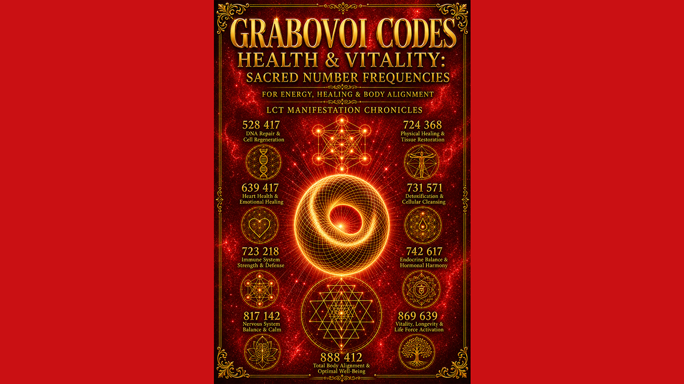 Grabovoi Codes: Health & Vitality Master Manual