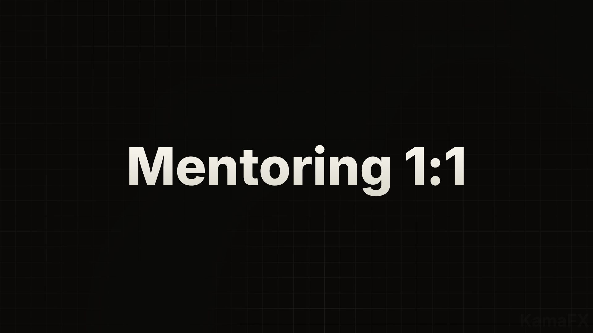Mentoring 1:1 – Indywidualna praca nad Twoim procesem