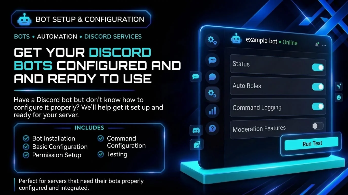Bot Setup & Configuration