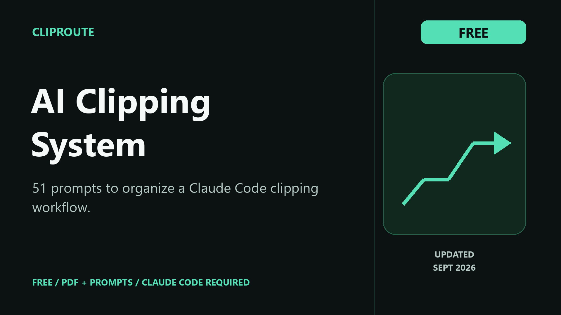 AI Clipping System - 51 Claude Code prompts