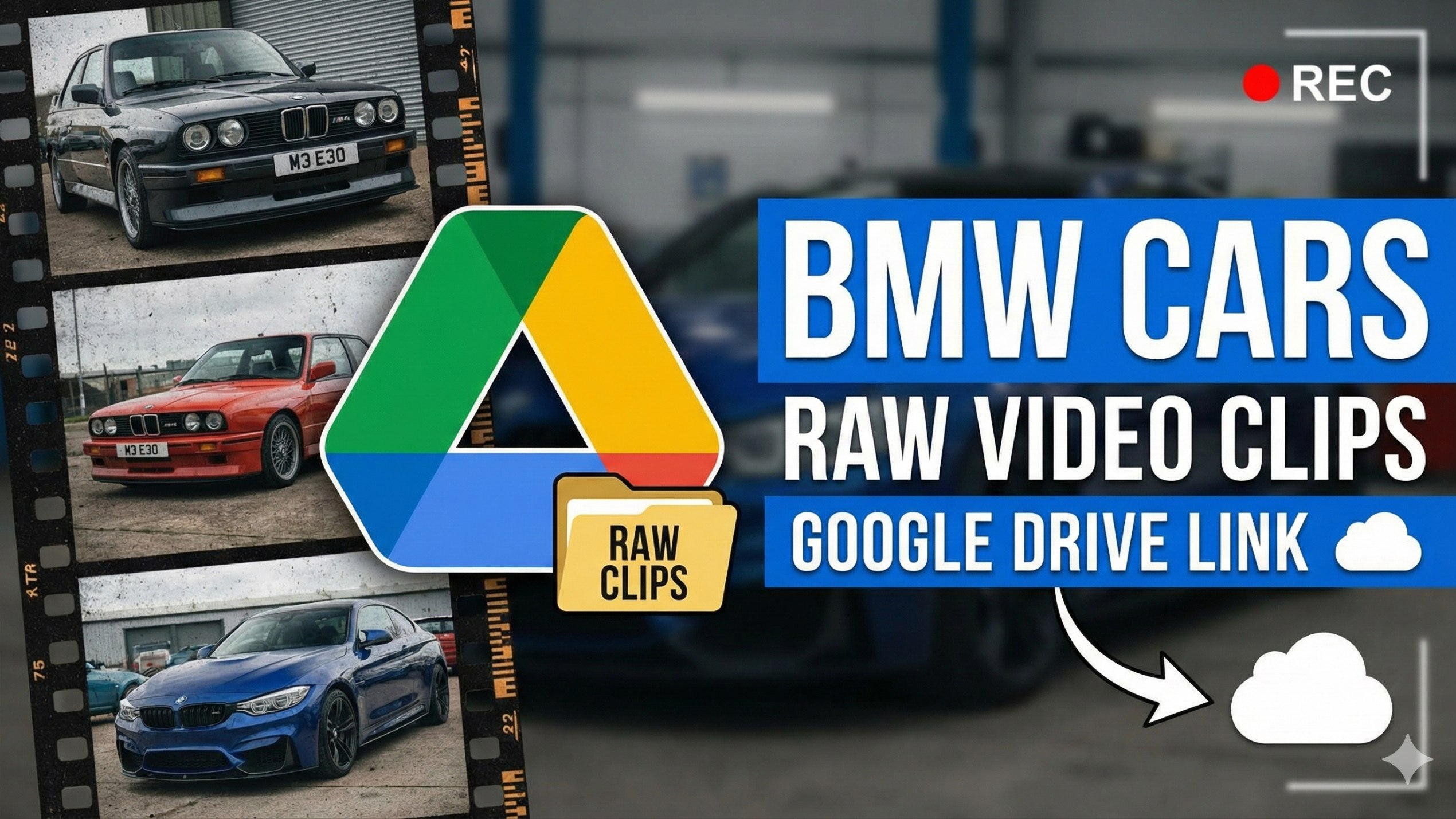 BMW & Cars Raw Reel Clips Bundle
