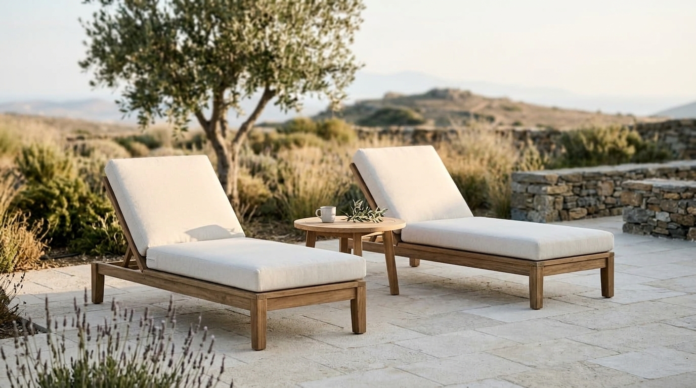 Cedarline Chaise Pair