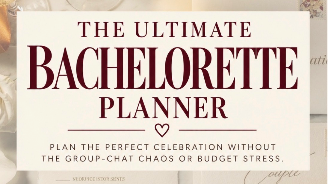 The Ultimate Bachelorette Planner 