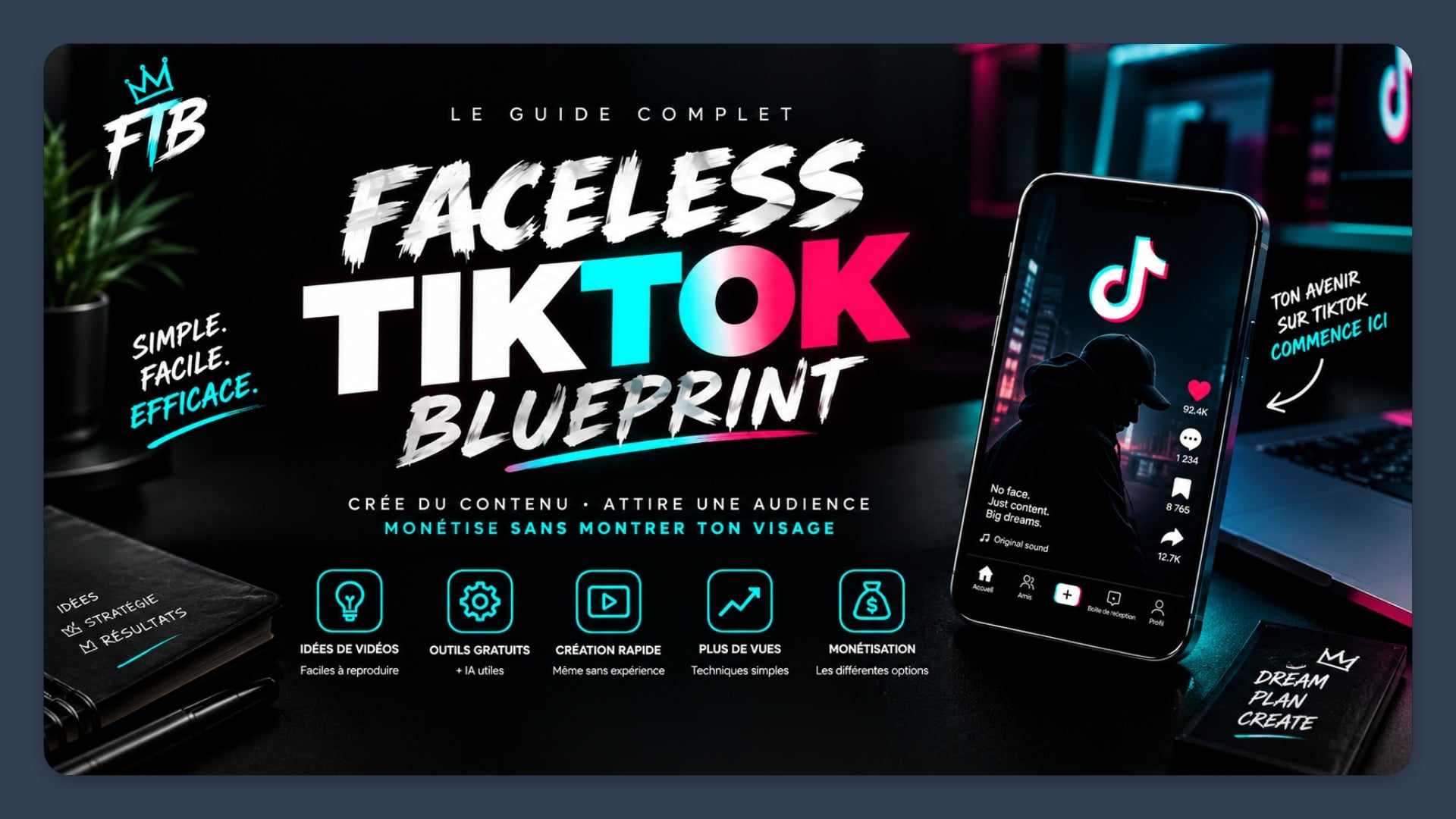 🔥 TikTok Sans Visage : Le Guide Ultime pour Créer des Vidéos Virales et Gagner