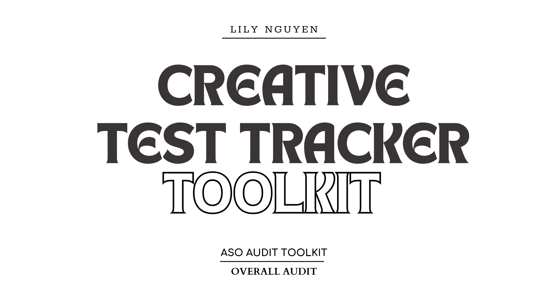 Creative Testing Tracker 