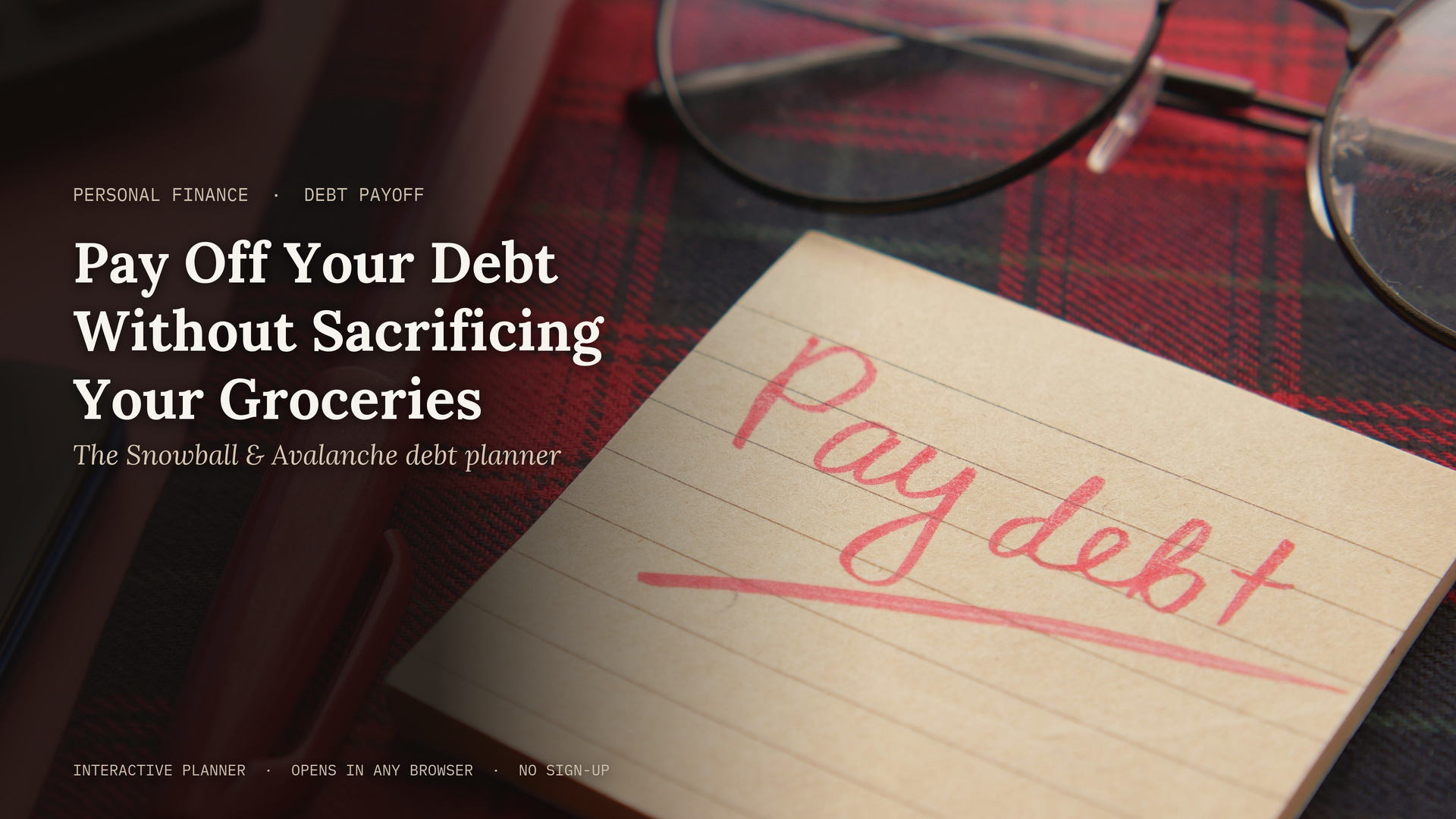 Pay Off Your Debt Without Sacrificing Your Groceries
