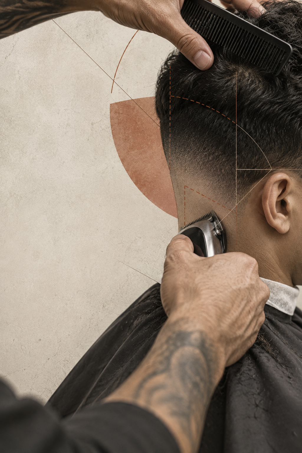 Apprentice Barbers Building Balanced Fades Without Overcutting