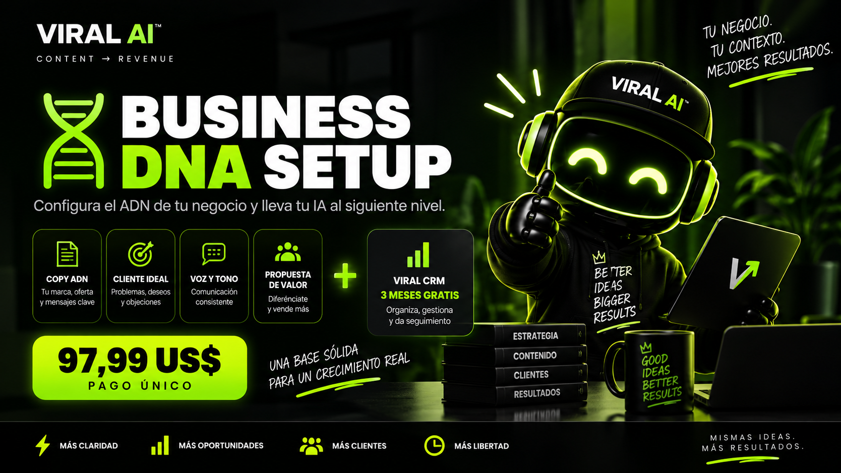Viral AI — Business DNA para Negocios