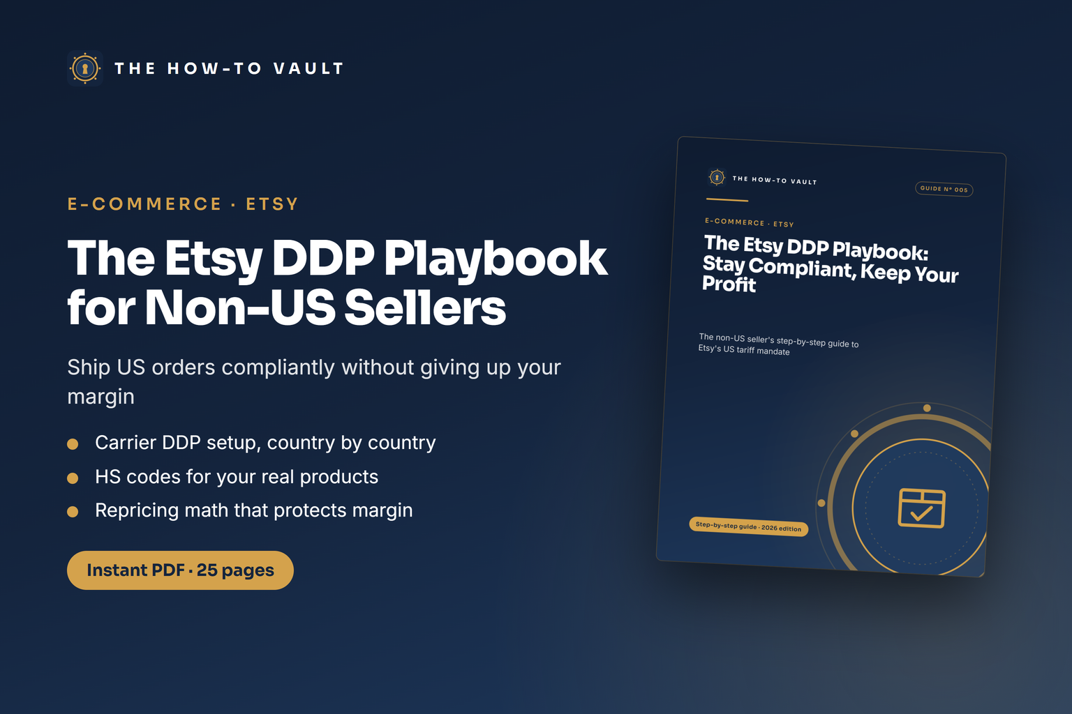 The Etsy DDP Playbook: US Tariff Compliance for Non-US Sellers
