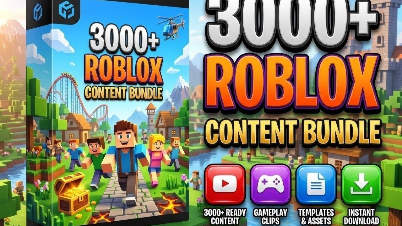 3000+ Roblox Reels Bundle