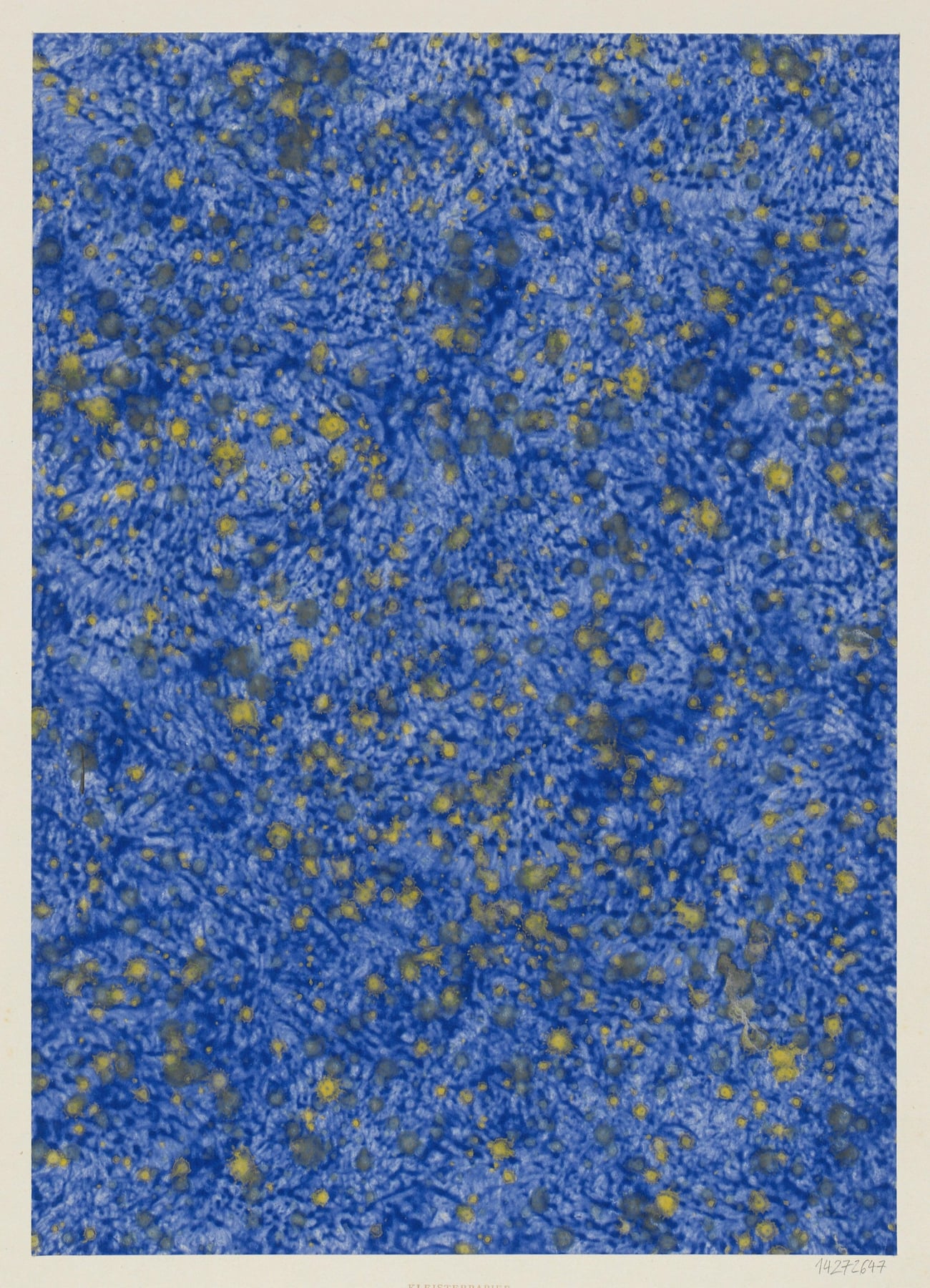 Geädertes Kleisterpapier (mit Sprenkeln)