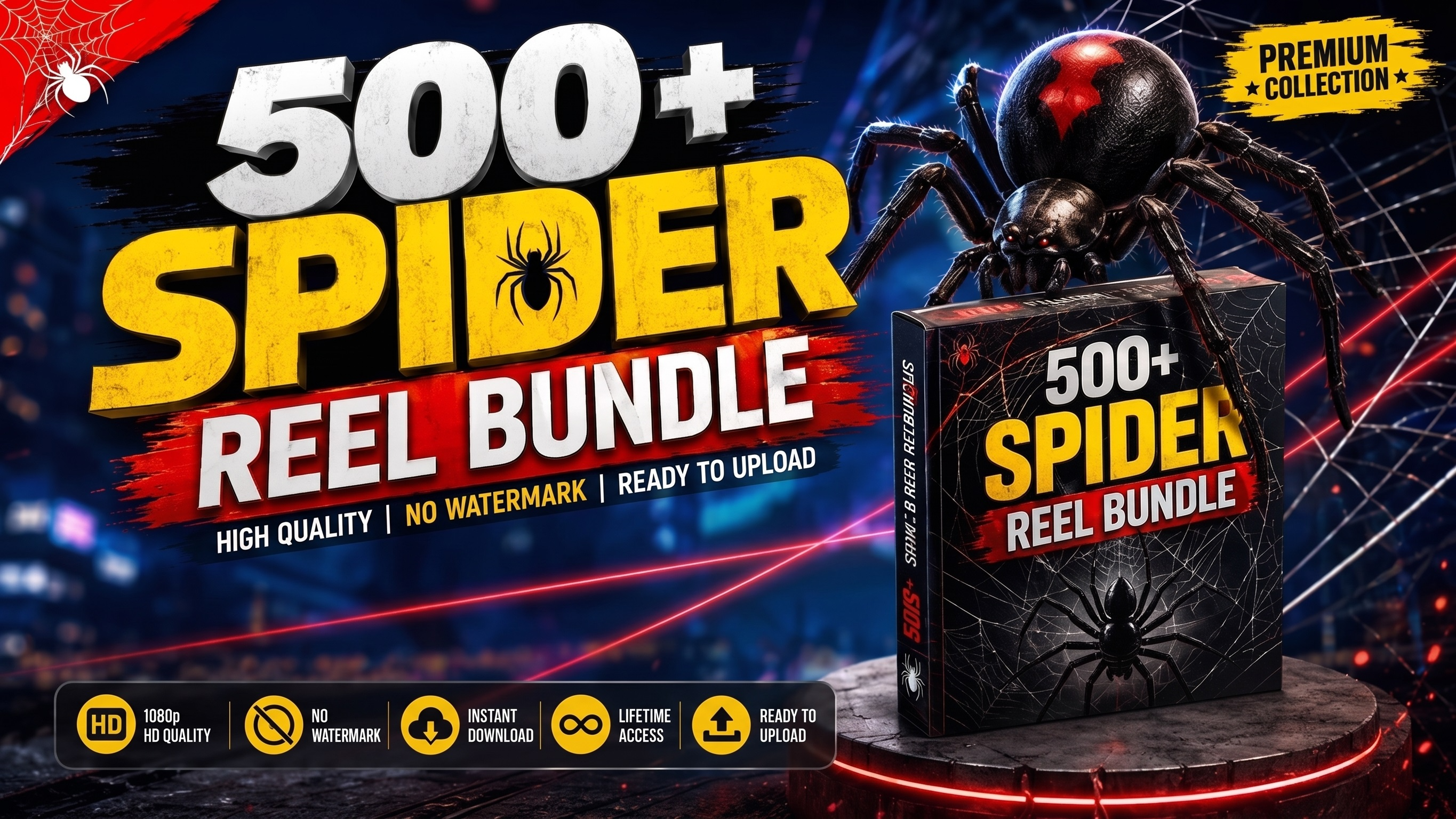 500+ Spiderman Reels Bundle