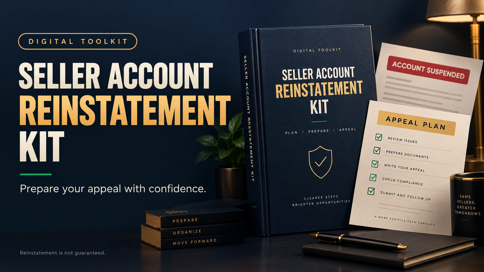 Seller Account Reinstatement Kit