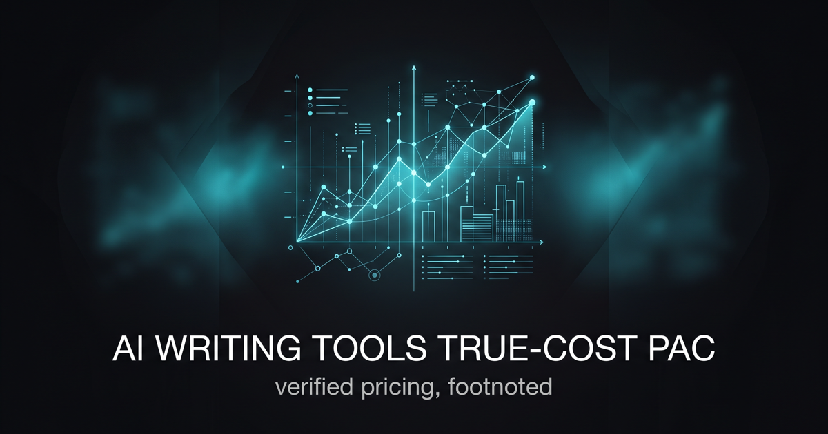 AI Writing True-Cost Pack