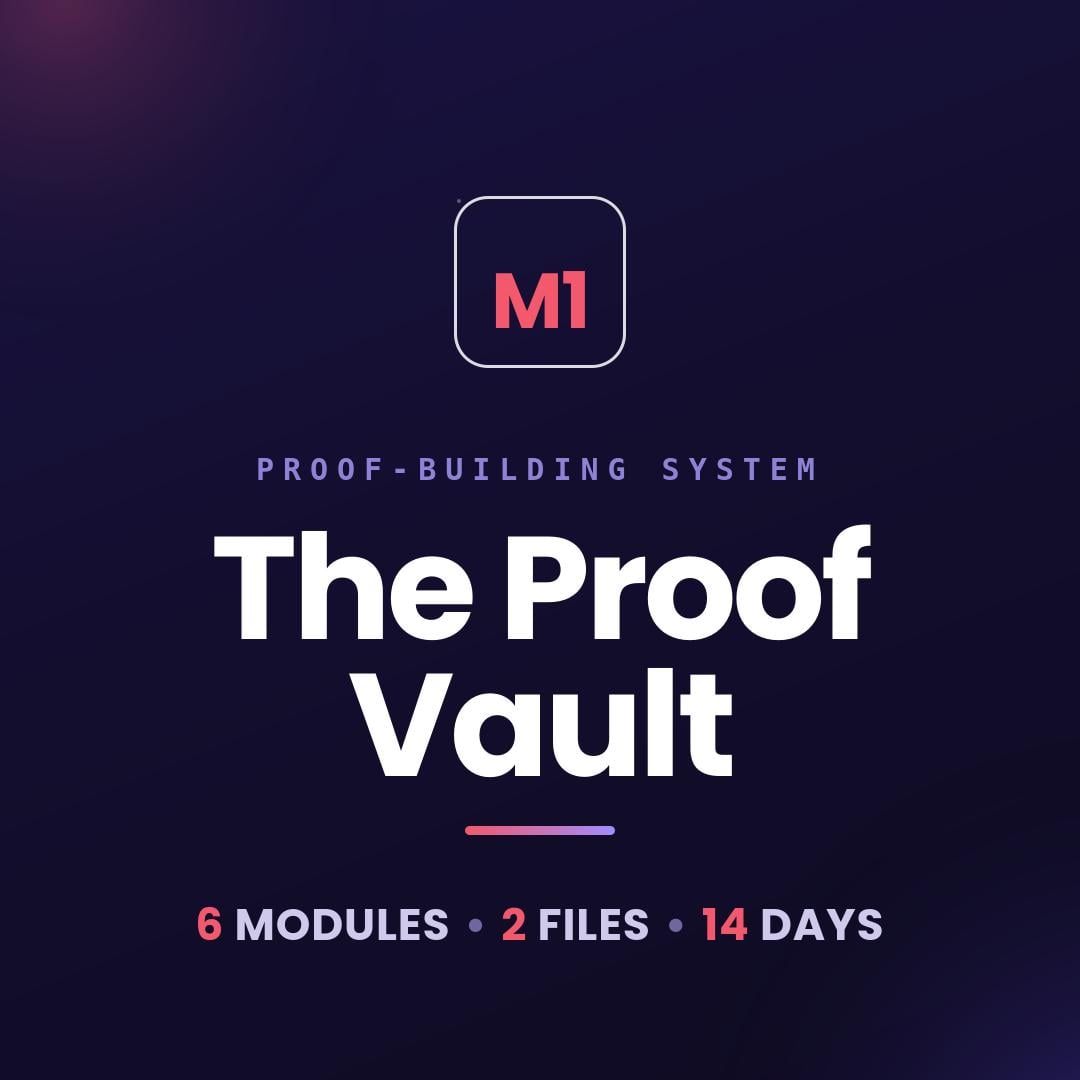 The Proof Vault