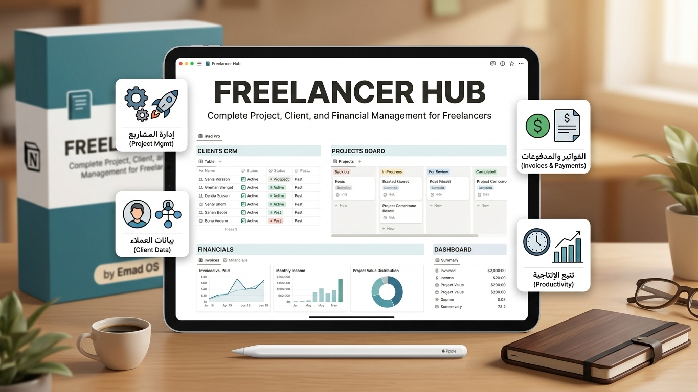 Freelancer Hub Notion Template