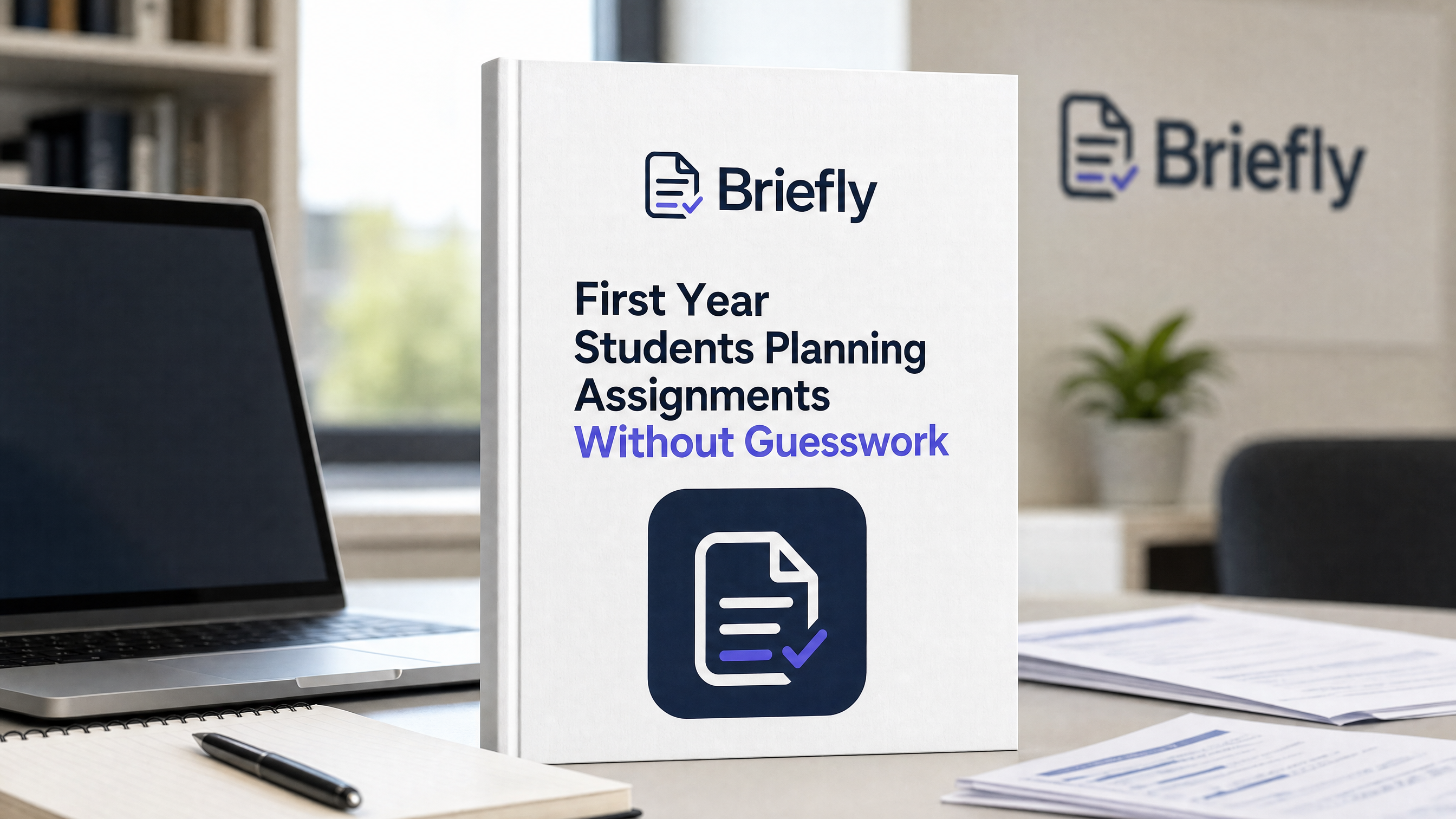 First Year Students Planning Assignments Without Guesswork
