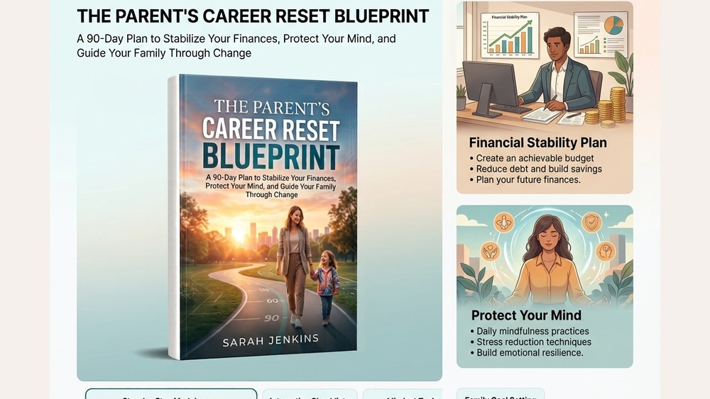 The Parent's Career Reset Blueprint: 90-Day Job Change Plan