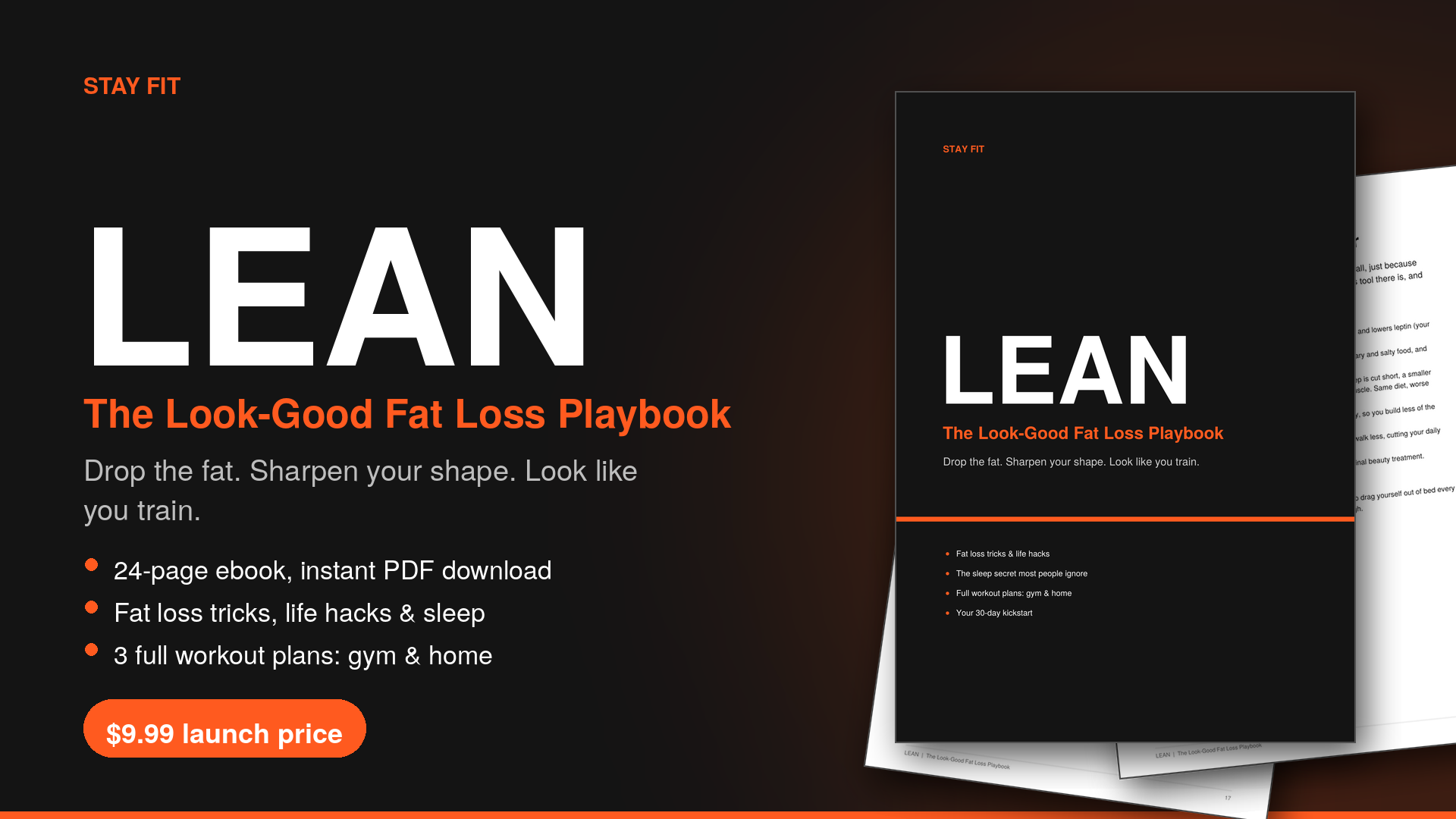 LEAN: The Look-Good Fat Loss Playbook