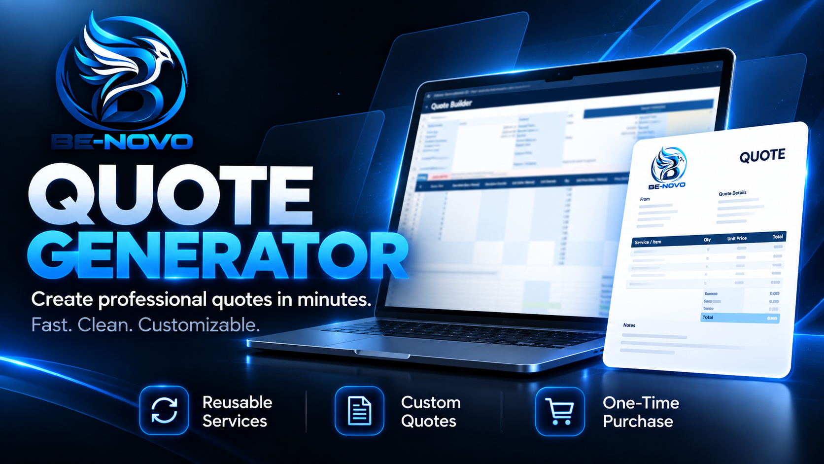 BE-NOVO Quote Generator