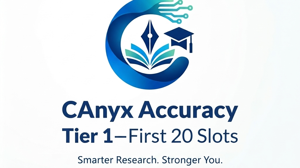 CAnyx Accuracy Tier 1 — First 20 Slots