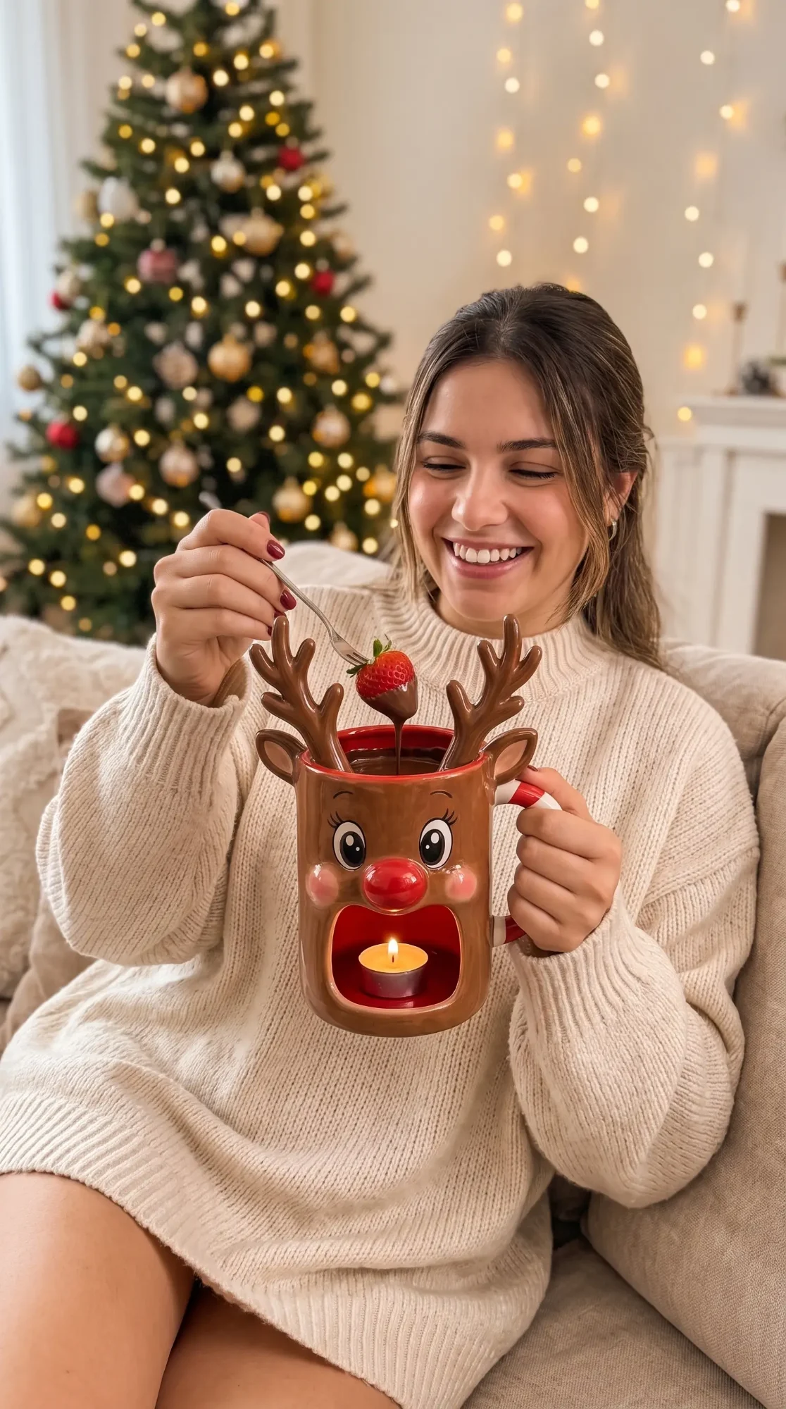 Holiday Chocolate Melting Mug