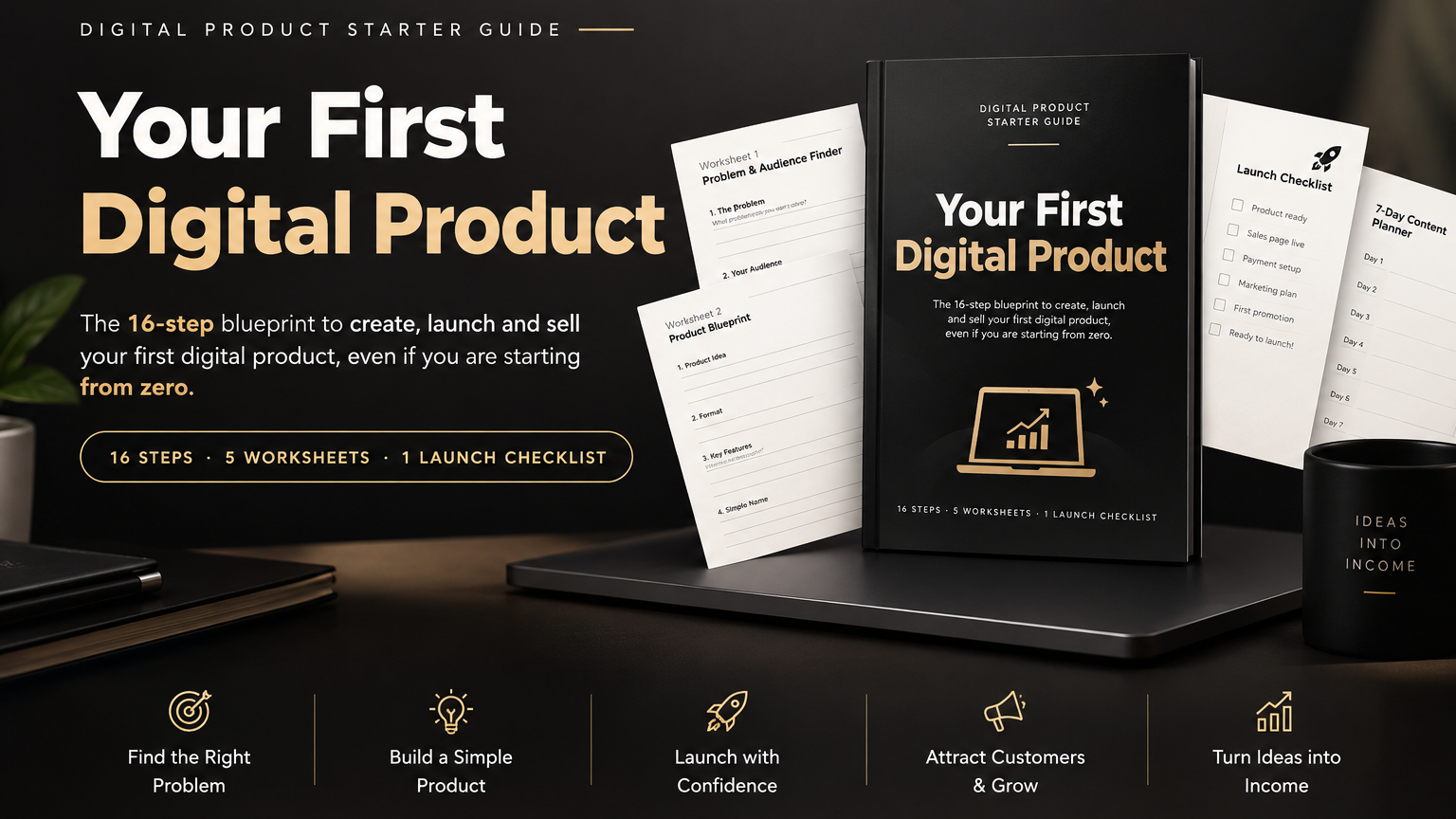 Your First Digital Product Blueprint