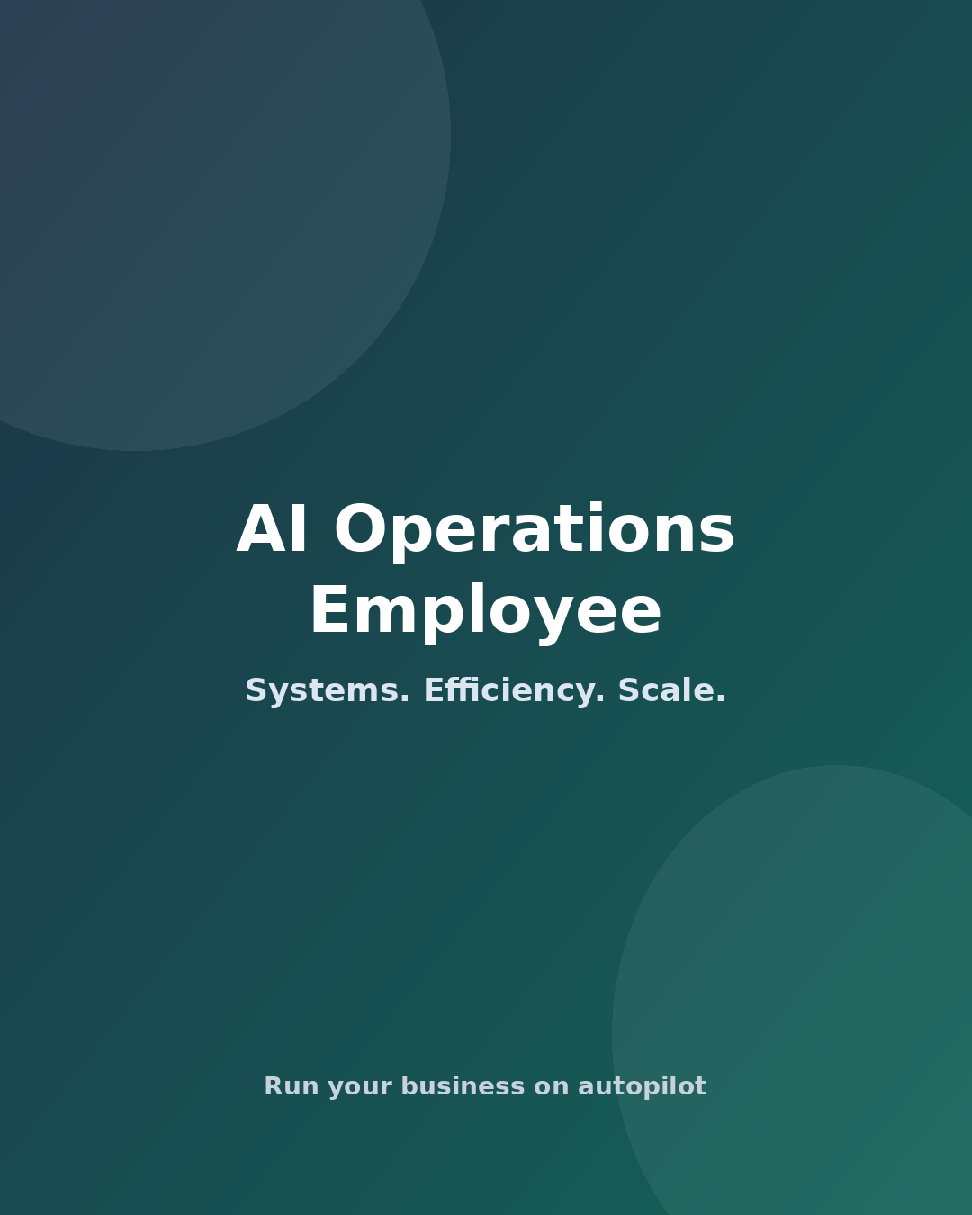 AI Operations Employee